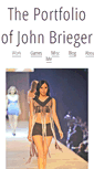 Mobile Screenshot of johnbrieger.com