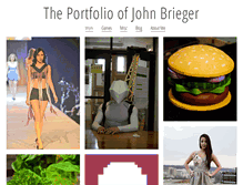 Tablet Screenshot of johnbrieger.com